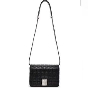 Authentic GIVENCHY Black 4G Leather crossbody bag